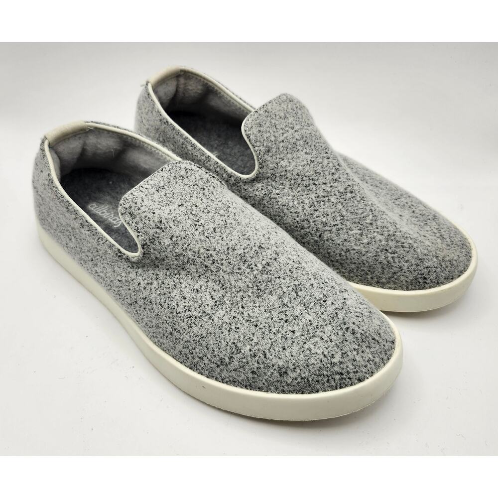Allbirds Merino Wool Loungers Slip-On Comfort Shoes Womens 8W Dapple Gray